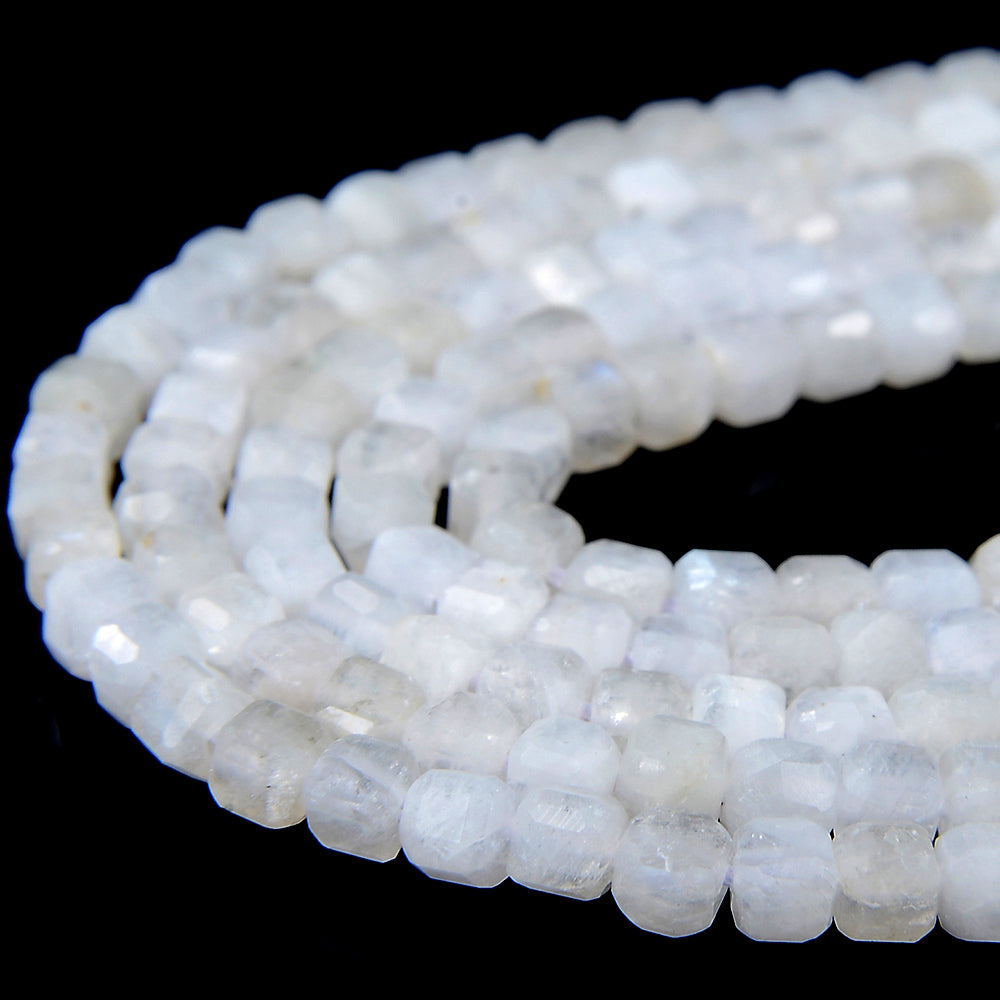 Rainbow Moonstone Gemstone Micro Faceted Round 2MM 3MM 4MM Loose Beads –  DayBeads