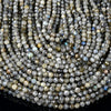 Natural Labradorite Gemstone Grade A Micro Faceted Round 5MM 6MM Loose Beads (P99)