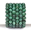 Natural Green Mica Muscovite in Fuchsite Gemstone Round Bracelet 8MM 10MM 7.5 inch Strand (S20)