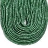 Green Jade Gemstone Faceted Rondelle 4X3MM Loose Beads 13.5 inch Full Strand (80019529-P109)