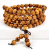 8MM 108PCS Indonesia Agarwood Prayer Buddha Mala Meditation Beads Round Loose Beads(80019027-D524)