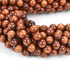 8MM 108PCS Natural African Rosewood Prayer Buddha Mala Meditation Beads Round Loose Beads(80019025-D524)