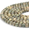 Natural Lotus Seed Bodhi Gemstone 6X5MM Rondelle Loose Beads 27 inch Strand (80018268-D472)