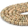 Natural Lotus Seed Bodhi Gemstone 5X3MM Rondelle Loose Beads 23 inch Strand (80018273-D472)