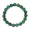 Natural Green Mica Muscovite in Fuchsite Gemstone Round Bracelet 8MM 10MM 7.5 inch Strand (S20)