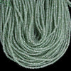 Mint Green Jade Gemstone Faceted Rondelle 4X3MM Loose Beads 13.5 inch Full Strand (80019526-P109)