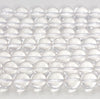 6mm Clear Quartz Rock Crystal Gemstone Grade AA Round Loose Beads 15.5 inch Full Strand (90187690-692)