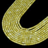 4X2MM Lemon Jade Gemstone Heishi Discs beads Loose Beads (P15)