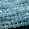 Rare Natural Argentina Lemurian Aquatine Calcite Light Blue Gemstone Grd AAA Round 5MM 6MM 7MM 8MM 9MM 10MM 11MM 12MM 13MM Loose Beads (D92)