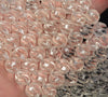 12mm White Rock Crystal Quartz Gemstone Grade AAA Carved Round Twist Loose Beads 15.5 inch Full Strand (90187630-698)