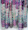 8mm Rainbow Fluorite Gemstone Grade AB Round Loose Beads 15.5 inch Full Strand (90187742-688)