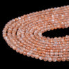 2MM Natural Sunstone Gemstone Grade AAA Micro Faceted Round Loose Beads 15.5 inch Full Strand (80008870-P13)