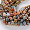 Flower Ocean Jasper Gemstone Grade AAA Round 6MM 8MM 10MM Loose Beads (D1)