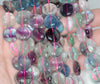 14mm Rainbow Fluorite Gemstone Grade AA Flat Round Loose Beads 15.5 inch Full Strand (90187702-691)