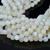 White Moonstone Gemstone Grade A Round 6mm 8mm 10mm 11mm 12mm Loose Beads 15.5 inch Full Strand (A280)