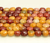 6x4MM Mookiate Gemstone Micro Faceted Flat Round Button 15 Inch Full Strand  (80007275-A252)