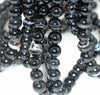 12mm Black Agate Gemstone Grade AA Round Loose Beads 15 inch Full Strand (90189315-676)