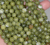 6mm Olive Jade Gemstone Green Round 6mm Loose Beads 15 inch Full Strand (80002956-804)