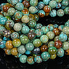 Natural Turquoise Gemstone Round 6MM 8MM Loose Beads (D23)