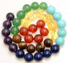 10mm 7 Chakra Gemstone Round Loose Beads 15 Inch Full Strand (80007338-A255)