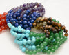 10mm 7 Chakra Gemstone Round Loose Beads 15 Inch Full Strand (80007338-A255)