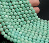 Peruvian Amazonite Gemstone Grade AAA Round 6mm 8mm 10mm Loose Beads 15 inch Full Strand (A270)