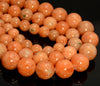 Orange Calcite Gemstone Grade AA Round 6mm 8mm 10mm 12mm Loose Beads (A273)