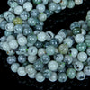 Natural Burma Green Jade Gemstone Grade A Round 6MM 8MM 10MM Loose Beads (D9)