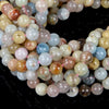 Natural Morganite Gemstone Grade A Round 6MM 8MM 10MM Loose Beads (D84)