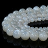 Natural Flash White Moonstone Gemstone Grade AAA Round 5MM 6MM 7MM 8MM 9MM 10MM 11MM 12MM Loose Beads (D137)