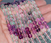 7mm Rainbow Fluorite Gemstone Grade A Round Loose Beads 15.5 inch Full Strand (90187759-687)