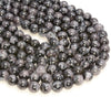 6mm Natural Grey Opal Gemstone Grade AAA Round Loose Beads 15.5 Inch Full Strand (80007321-A254)