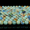 Natural Chrysocolla Azurite Gemstone Grade AA Round 7MM 8MM 10MM Loose Beads (D6)