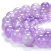 Natural Lavender Amethyst Gemstone Grade AA Round 5MM 6MM 7MM 8MM 9MM 10MM 11MM 12MM 13MM 14MM 15MM Loose Beads (D287 D288)