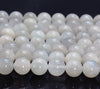 Rainbow Moonstone Gemstone Grade AA Round 6mm 8mm 10mm Loose Beads (A265)