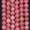 8mm Rhodochrosite Jasper Gemstone Grade AA Pink Red Round 8mm Loose Beads 15.5 inch Full Strand (80005049-455)