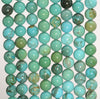 8mm Blue Green Turquoise Howlite Gemstone Grade Aaa Round Loose Beads 15.5 Inch Full Strand (80007350-A256)