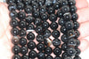 10mm Black Agate Gemstone Grade AA Round Loose Beads 15 inch Full Strand (90189316-676)