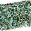 100% Natural Genuine Turquoise Green Blue Gemstone Pebble Nugget Chip 7-12MM 6-8MM Loose Beads (D86)