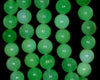 10mm Pasley Green Jade Gemstone Round Loose Beads 7.5 inch Half Strand (90187803-711B)