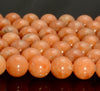 Orange Calcite Gemstone Grade AA Round 6mm 8mm 10mm 12mm Loose Beads (A273)