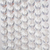 11mm White Rock Crystal Quartz Gemstone Grade B+ Round Loose Beads 16 inch Full Strand (90187673-694)