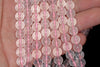 8mm Rose Quartz Gemstone Grade AA Round Loose Beads 15.5 inch Full Strand (90189312-677)