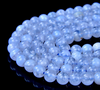 6mm Chalcedony Blue Lace Agate Gemstone Grade AA Blue Round 6mm Loose Beads 15.5 inch Full Strand (80007926-A271)