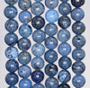 6mm South Africa Dumortierite Light Blue Gemstone Grade AAA Blue Round 6mm Loose Beads 15 inch Full Strand (80004628-115)