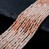 2MM Natural Arusha Sunstone Gemstone Grade AAA Micro Faceted Round Loose Beads 15 inch Full Strand (80009338-P26)