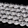 14X14mm White Rock Crystal Quartz Gemstone Grade AAA Heart Loose Beads 15.5 inch Full Strand (90187599-701 A)