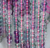 7mm Rainbow Fluorite Gemstone Grade AAA Round Loose Beads 15.5 inch Full Strand (90187765-686)