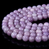 Natural Lilac Lepidolite Gemstone Grade AAA Round 8MM Loose Beads (D98)