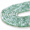 2MM Green Aventurine Gemstone Nugget Cube Loose Beads 15.5 inch Full Strand (80008878-P13)